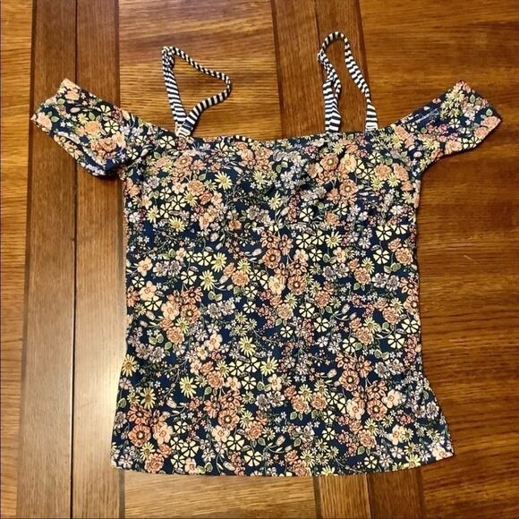 KENNETH COLE REACTION Floral Swim Top Size Small - Picture 3 of 9